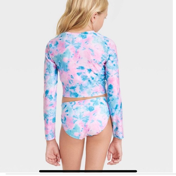 Cat & Jack girls tie dye dreamer swimwear - Picture 2 of 2